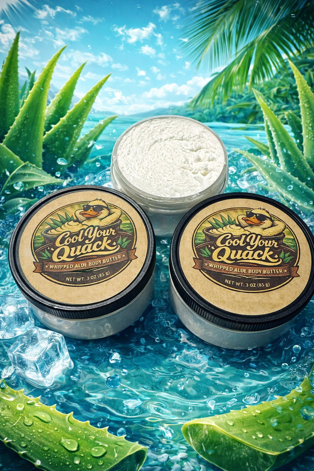 Aloe body butter
