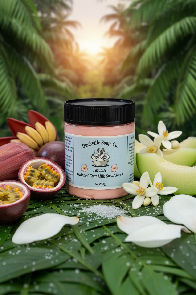 Whipped Goat Milk  Sugar Scrub